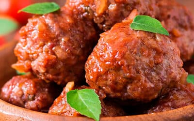 RECETA KETO: ALBÓNDIGAS ITALIANAS