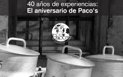 40 años de experiencia: El aniversario de Paco’s